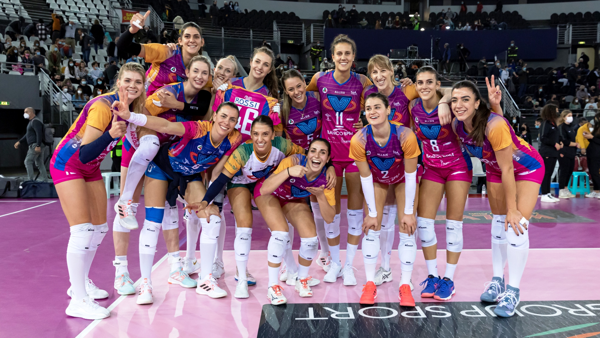La Vero Volley Monza espugna Roma 30 di carattere e qualità all'Acqua & Sapone