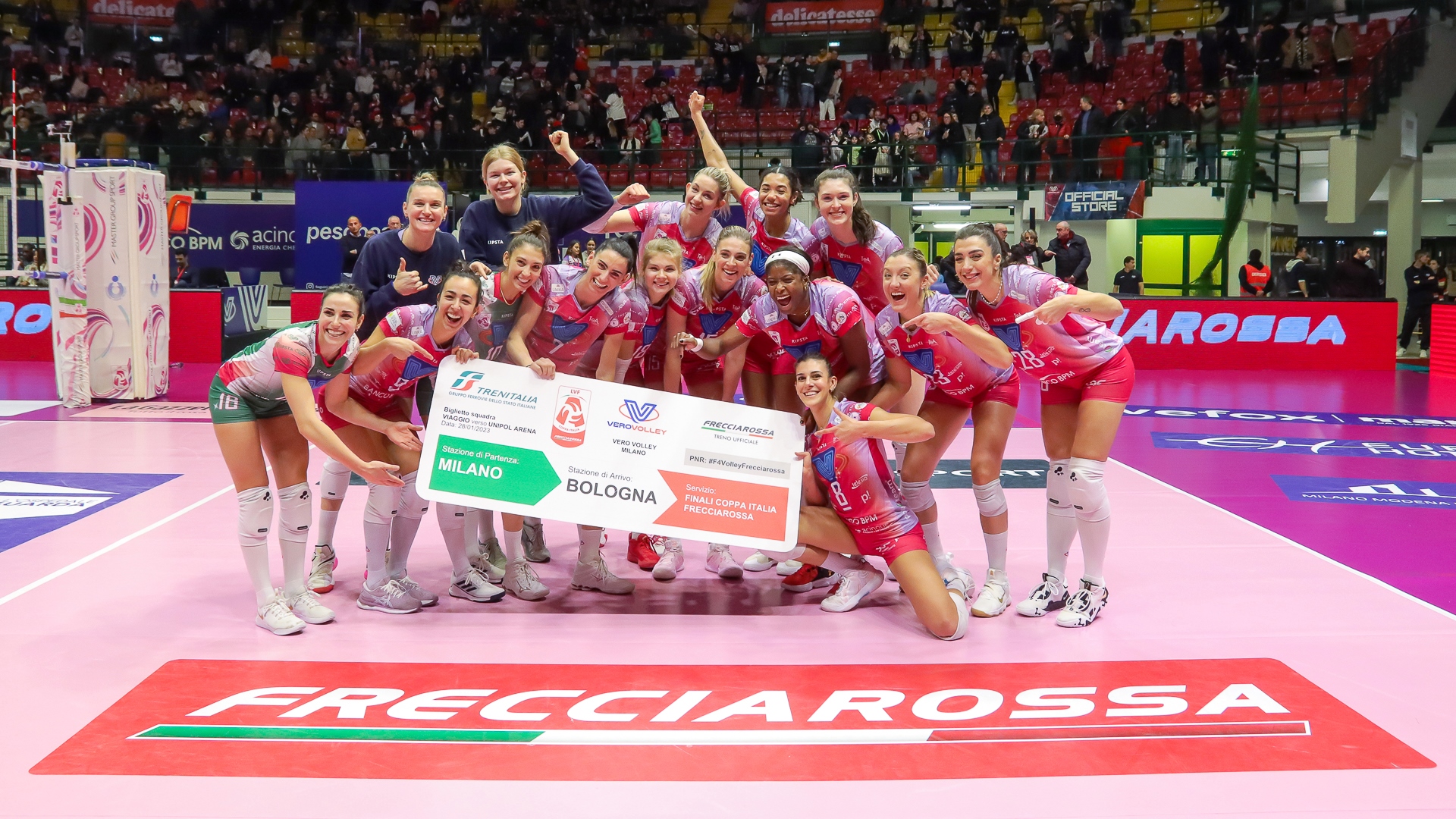 🙋🏼Coppa Italia Frecciarossa 23 la Vero Volley Milano stende