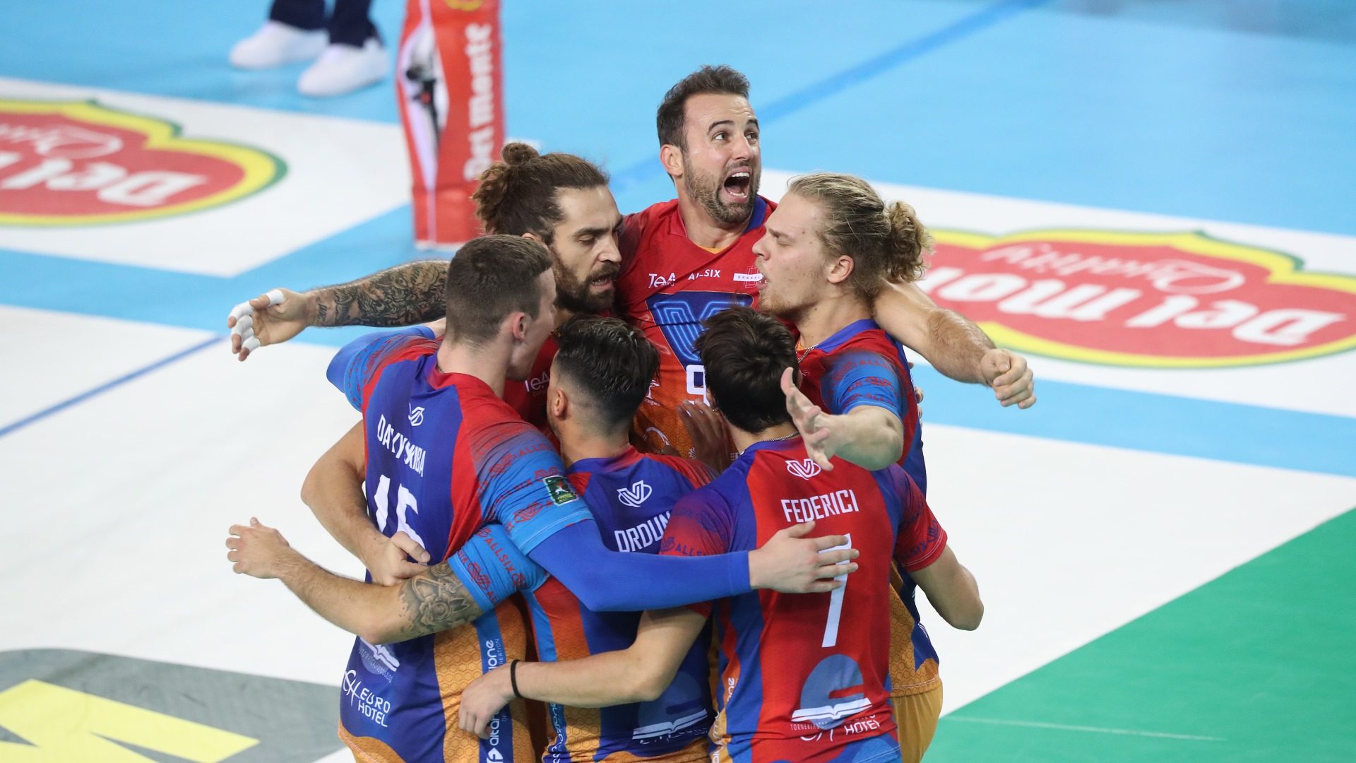 VOLLEY PALLAVOLO. LUBE CIVITANOVA - VERO VOLLEY MONZA.