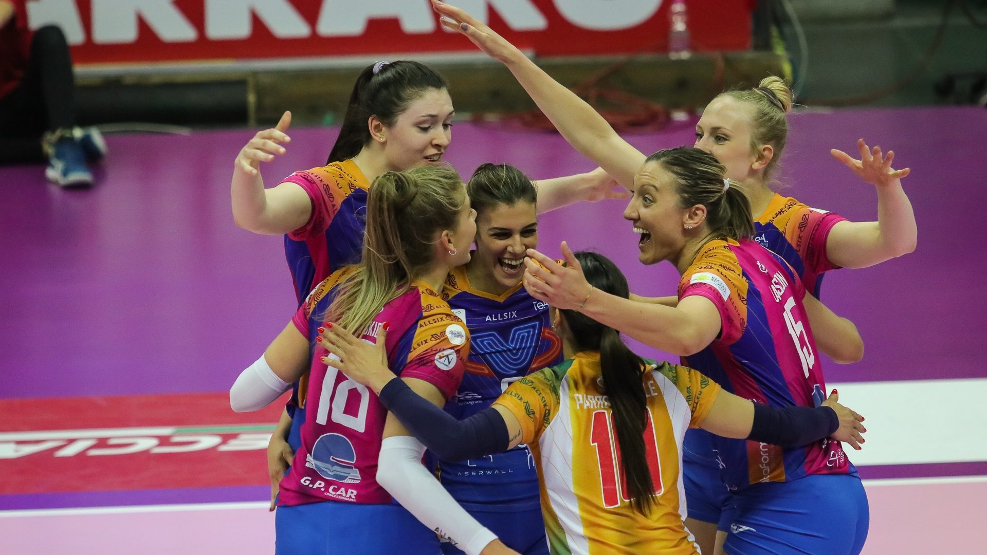 monza esultanza vs conegliano