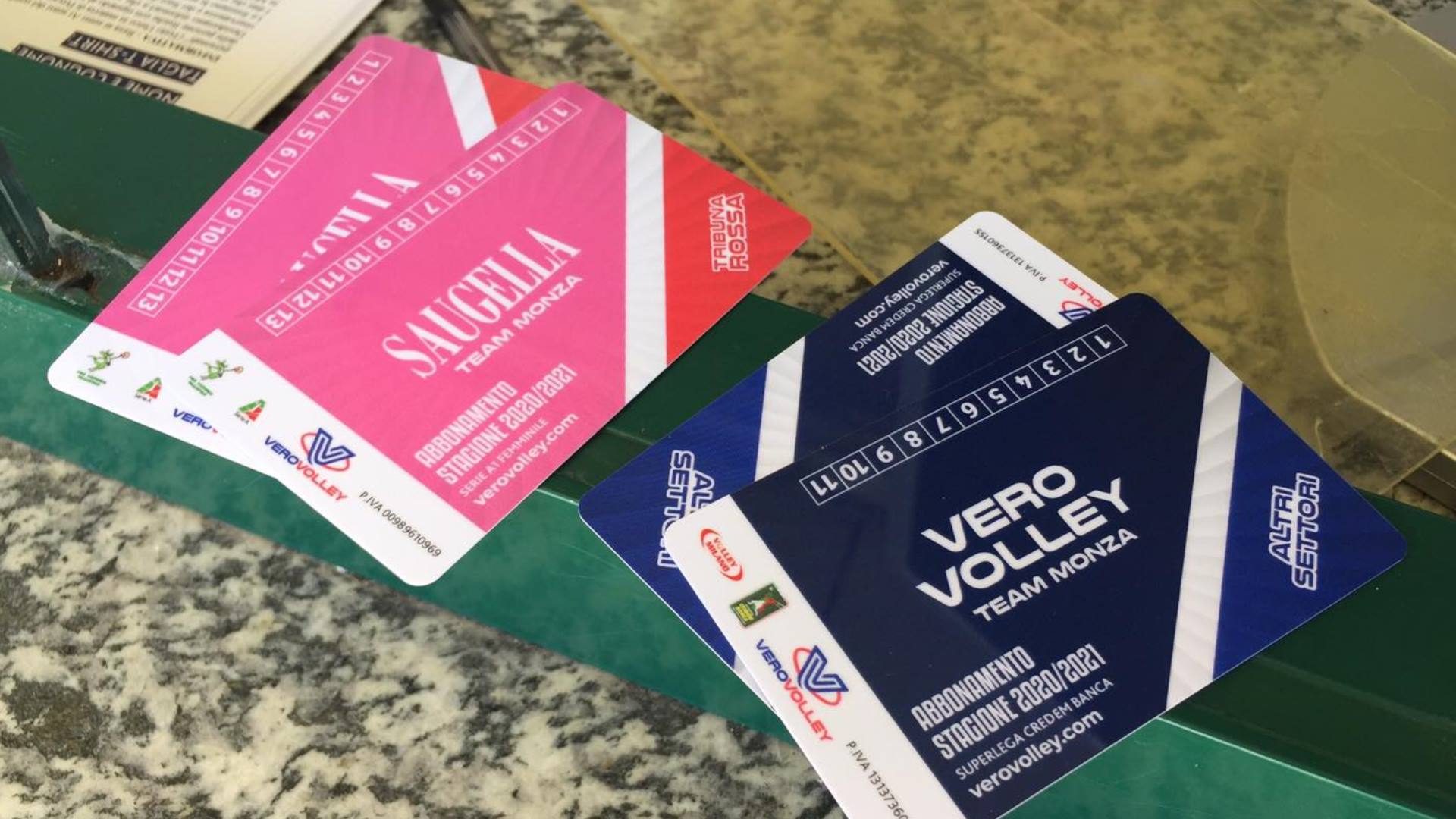 tessere abbonamento 2020 2021 saugella vero volley